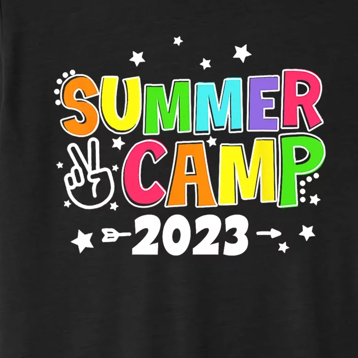 Happy Summer Camp Love Outdoor Activities For Girls ChromaSoft Performance T-Shirt