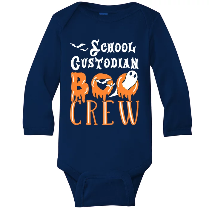 Halloween School Custodian Gift Baby Long Sleeve Bodysuit