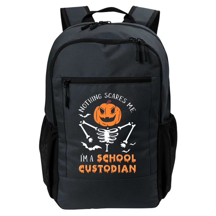 Halloween School Custodian Meaningful Gift Daily Commute Backpack