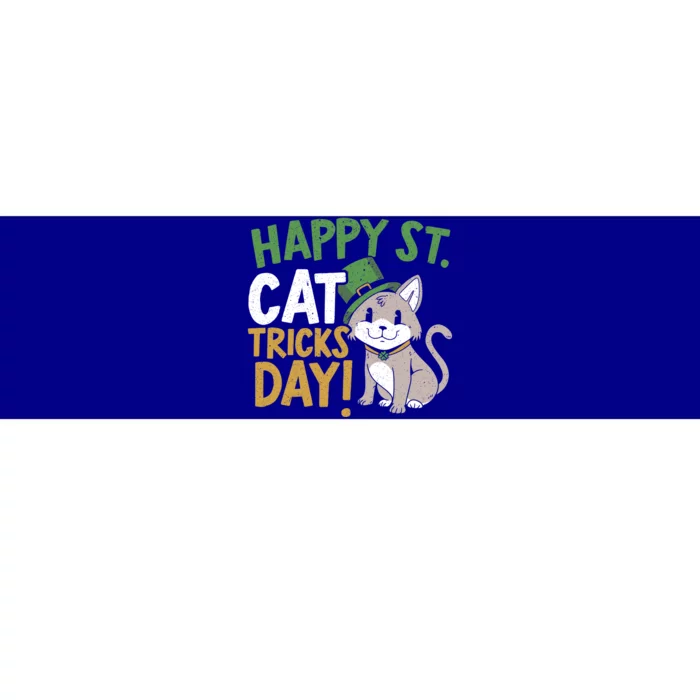 Happy St Cattricks Day Irish Cat Lover Saint Patricks Day Cute Gift Bumper Sticker