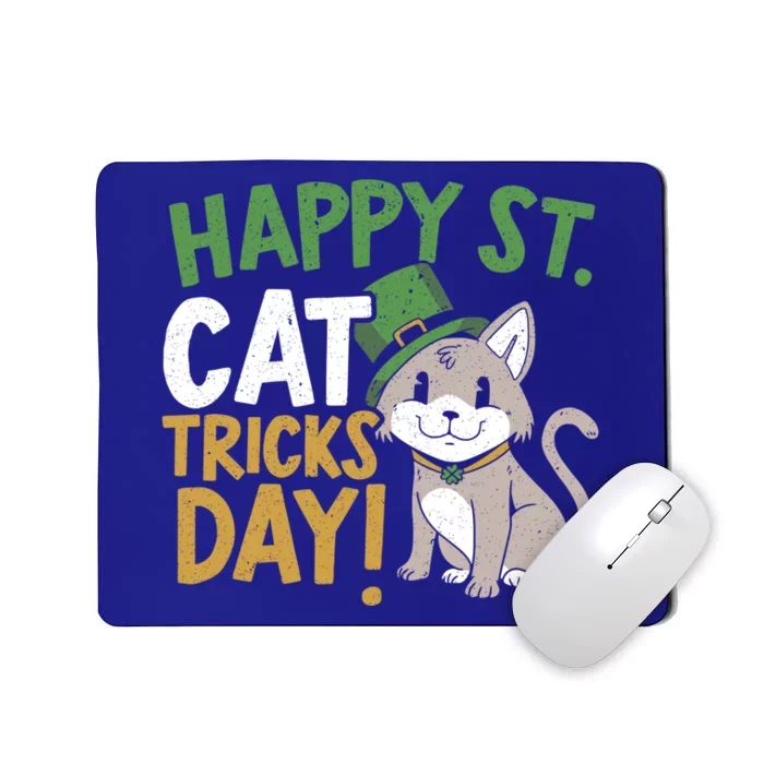 Happy St Cattricks Day Irish Cat Lover Saint Patricks Day Cute Gift Mousepad