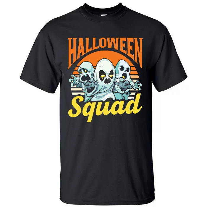 Halloween Squad Cute Costume Scary Halloween Tall T-Shirt