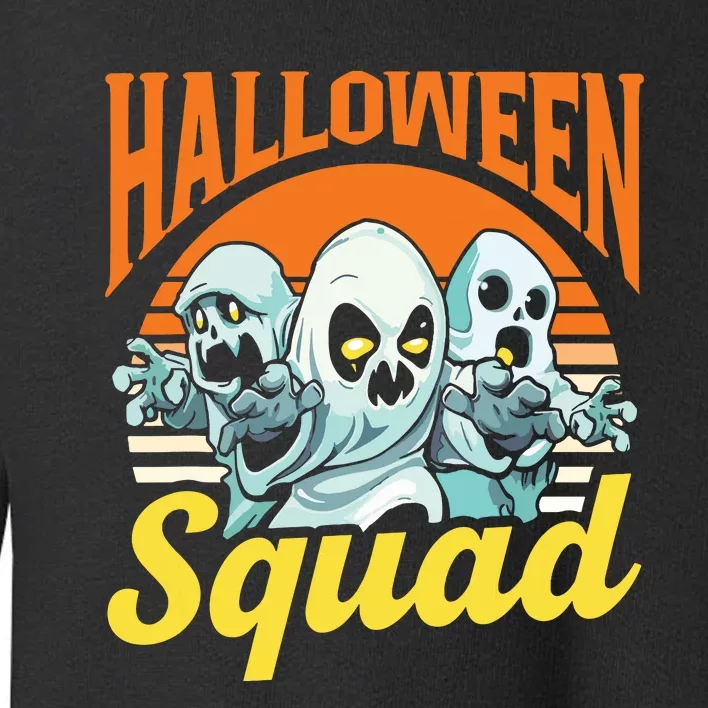 Halloween Squad Cute Costume Scary Halloween Toddler Sweatshirt