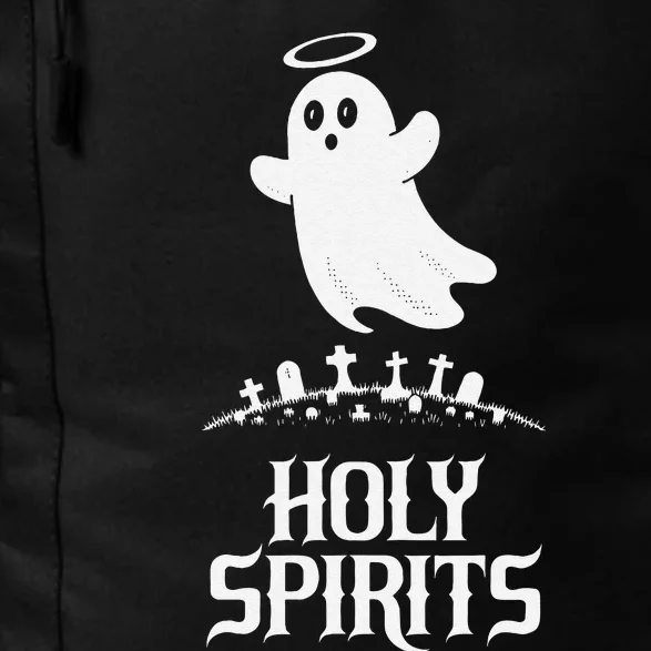 Holy Spirits Cute Ghost Design For Halloween Fun Daily Commute Backpack