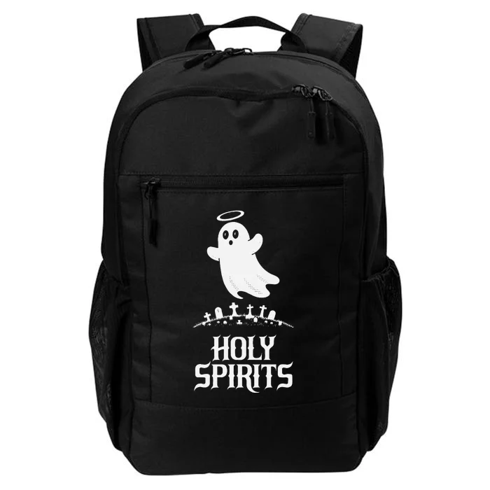 Holy Spirits Cute Ghost Design For Halloween Fun Daily Commute Backpack