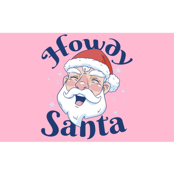 Howdy Santa Christmas Bumper Sticker