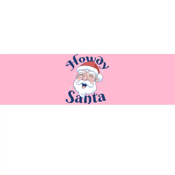 Howdy Santa Christmas Bumper Sticker