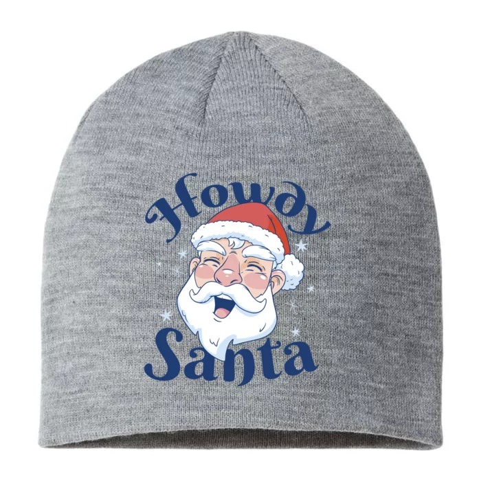 Howdy Santa Christmas 8 1/2in Sustainable Knit Beanie