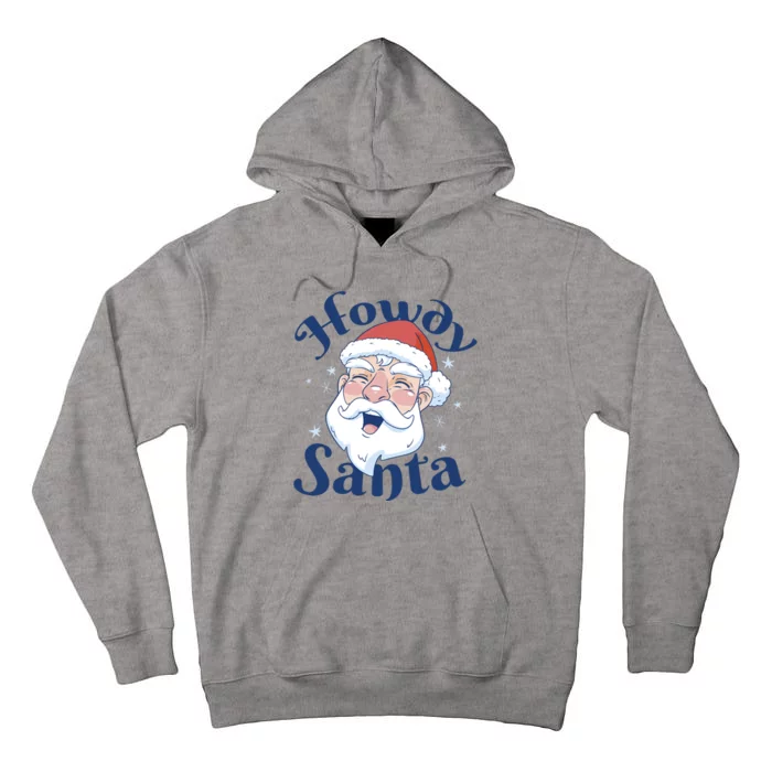 Howdy Santa Christmas Tall Hoodie