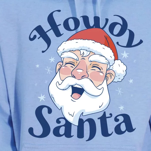 Howdy Santa Christmas Unisex Surf Hoodie