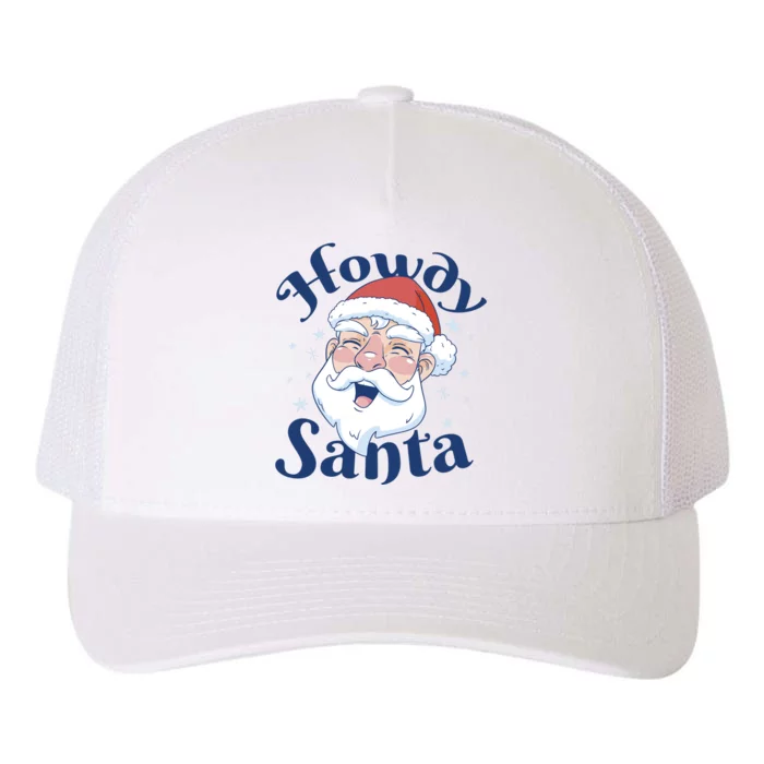 Howdy Santa Christmas Yupoong Adult 5-Panel Trucker Hat