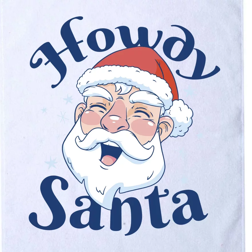 Howdy Santa Christmas Platinum Collection Golf Towel