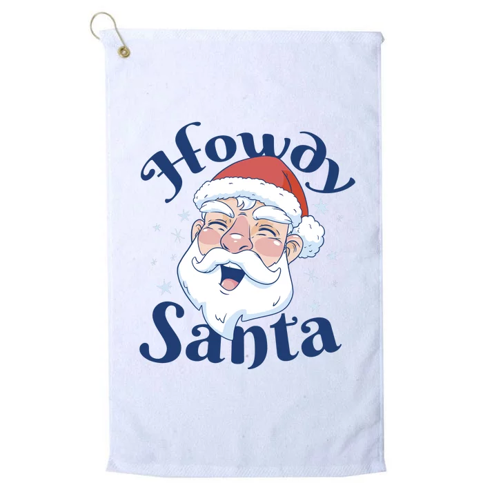 Howdy Santa Christmas Platinum Collection Golf Towel