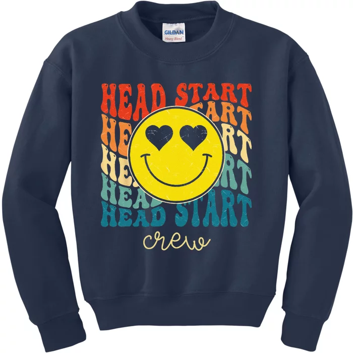 Head Start Crew Teacher Early Childhood Education Preschool Kids Sweatshirt