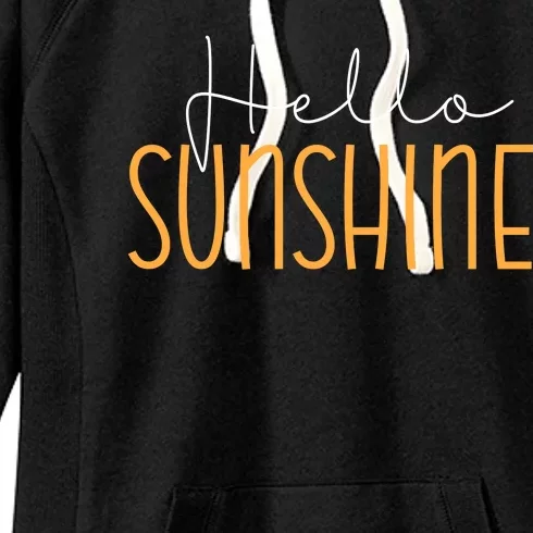 Hello Sunshine Cute Gift Women's Fleece Hoodie