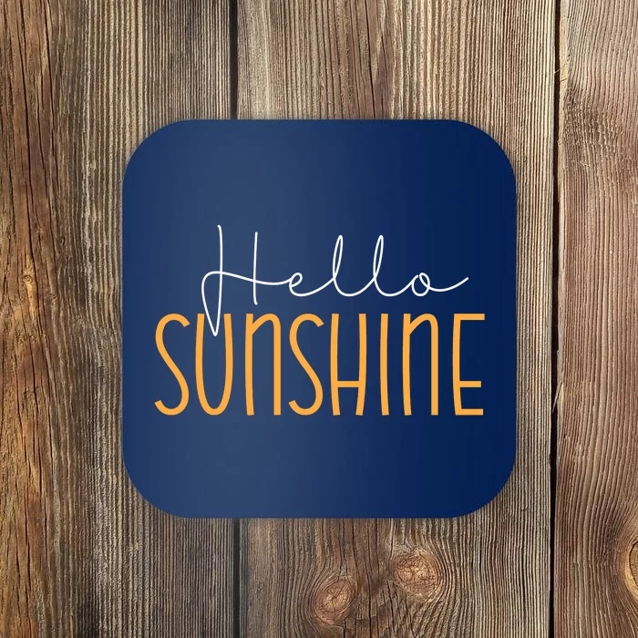 Hello Sunshine Cute Gift Coaster