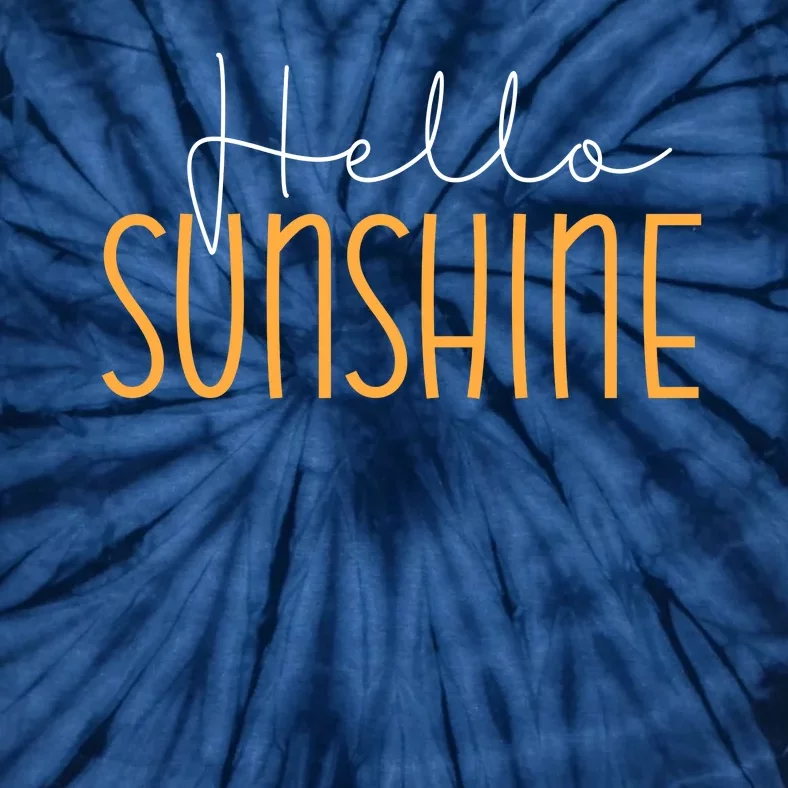 Hello Sunshine Cute Gift Tie-Dye T-Shirt