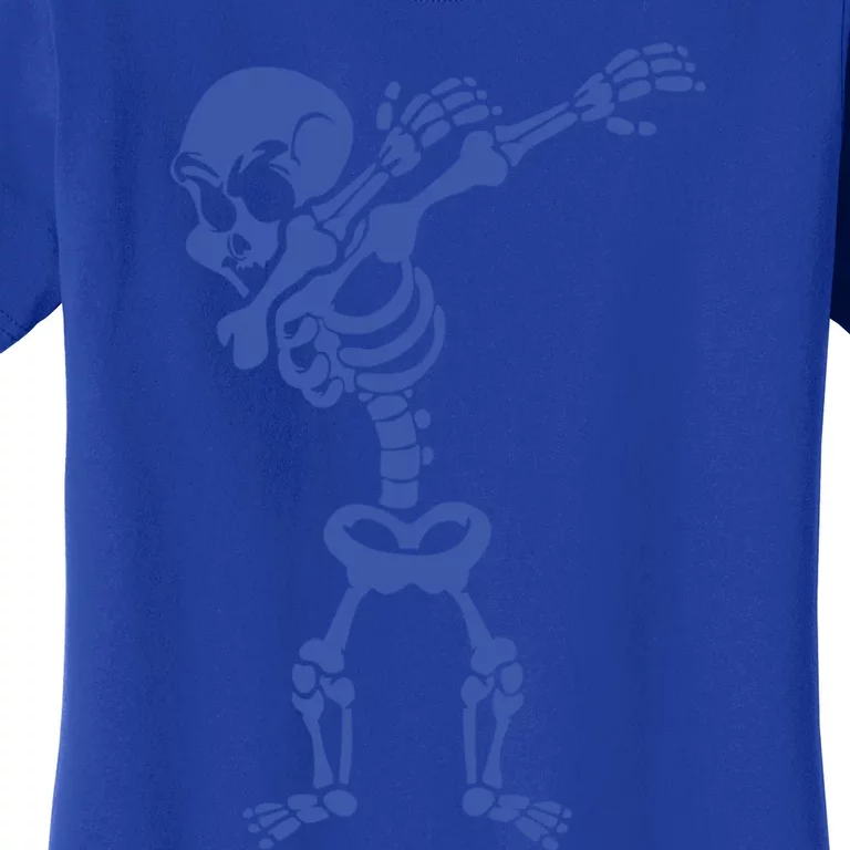 Halloween Skeleton Costumes Design Dab Dabbing Gift Women's T-Shirt