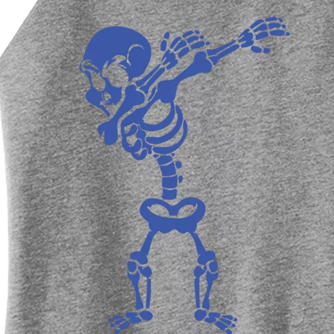 Halloween Skeleton Costumes Design Dab Dabbing Gift Women’s Perfect Tri Rocker Tank