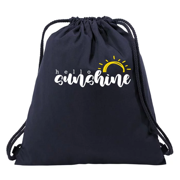 Hello Sunshine Cute Gift Drawstring Bag