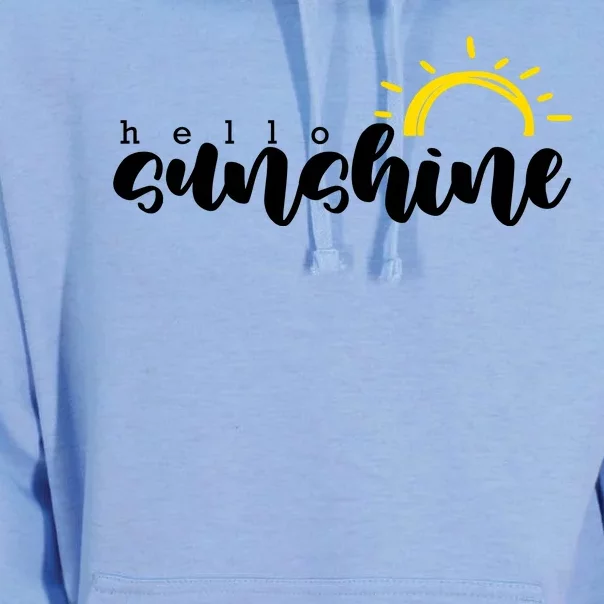 Hello Sunshine Cute Gift Unisex Surf Hoodie