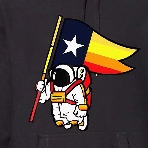 Houston Space City Astronaut Premium Hoodie