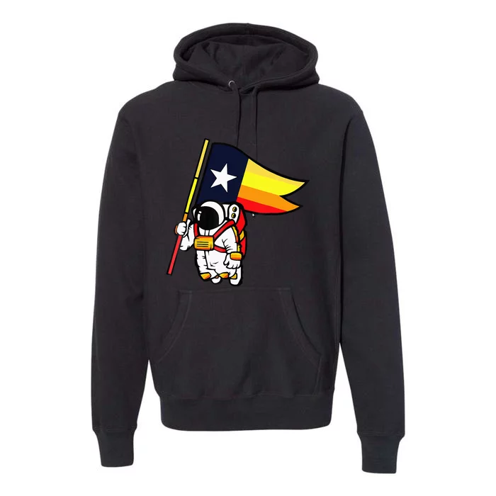 Houston Space City Astronaut Premium Hoodie