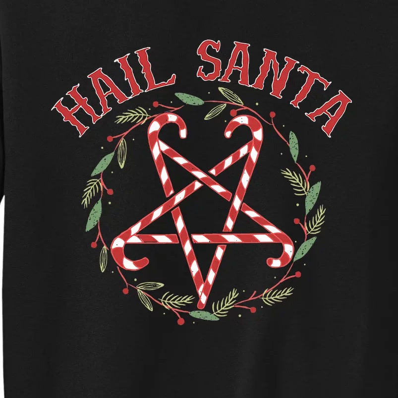 Hail Santa Christmas Krampus Clothing Sweatshirt