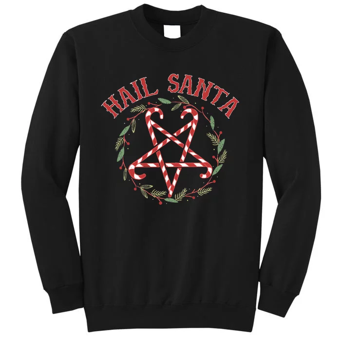 Hail Santa Christmas Krampus Clothing Sweatshirt