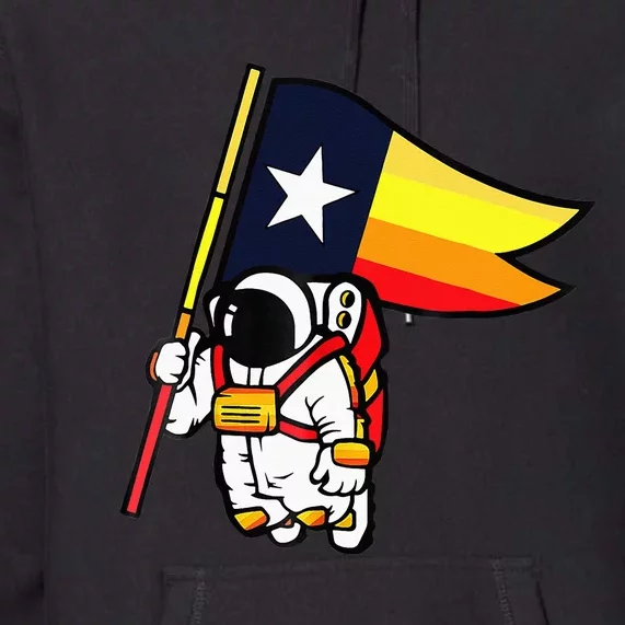 Houston Space City Astronau Premium Hoodie