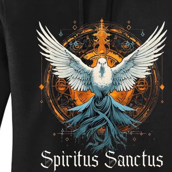 Holy Spirit Confirmation Latin Mass Catholic Women's Pullover Hoodie