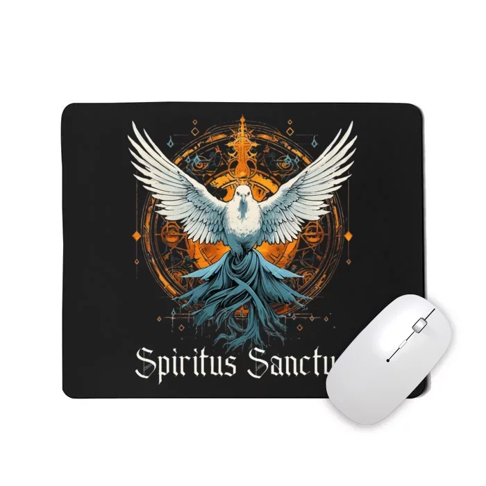 Holy Spirit Confirmation Latin Mass Catholic Mousepad