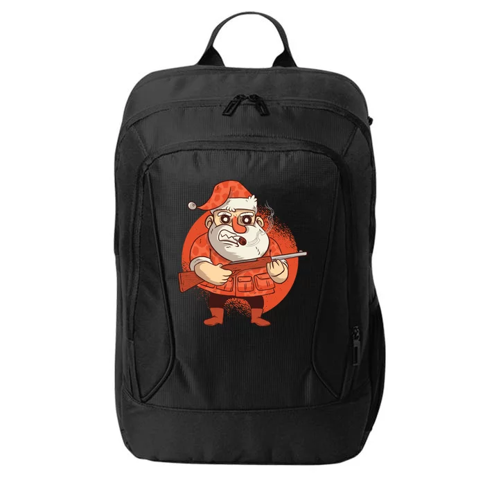 Hunting Santa Claus City Backpack