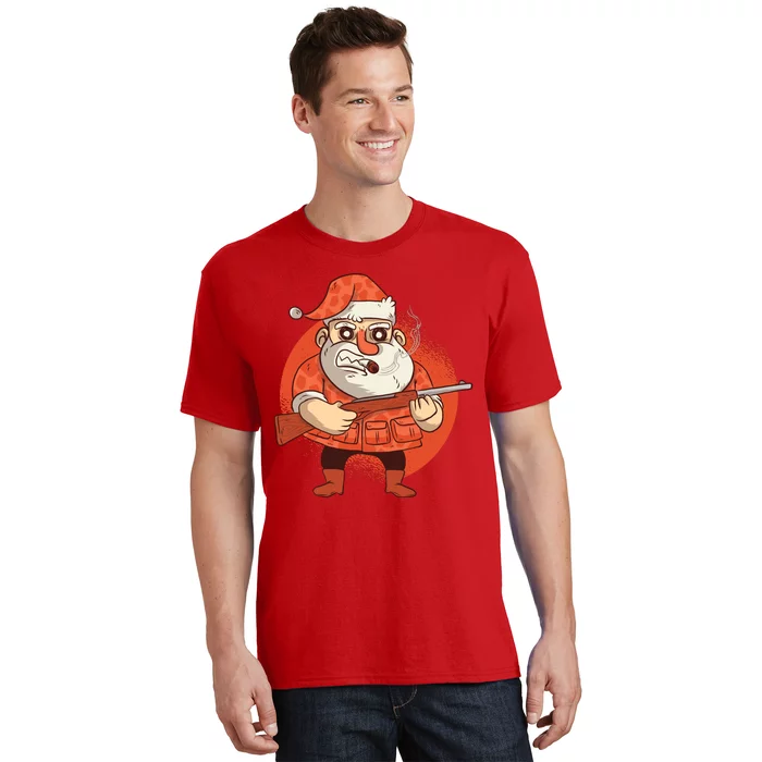 Hunting Santa Claus T-Shirt