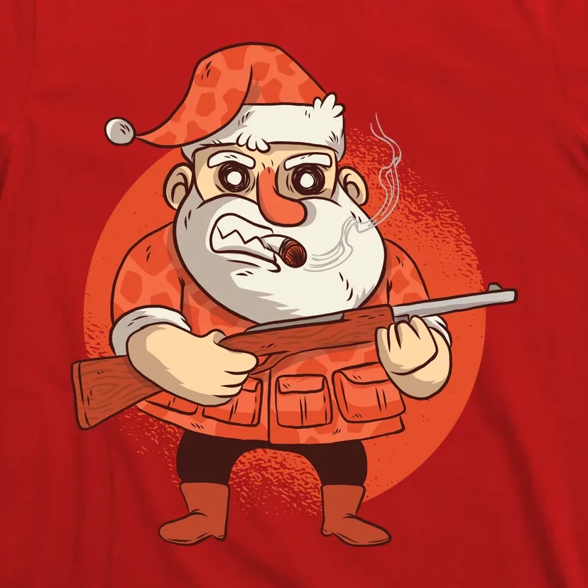 Hunting Santa Claus T-Shirt