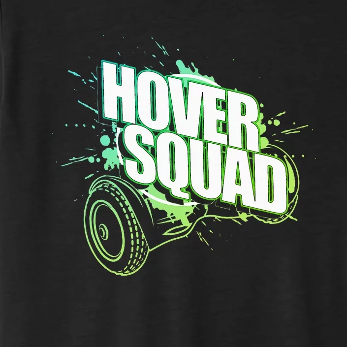 Hover Squad Cool Green Gyro Hoverboard Lover ChromaSoft Performance T-Shirt