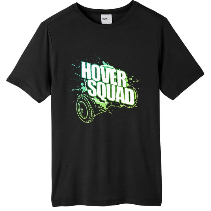 Hover Squad Cool Green Gyro Hoverboard Lover ChromaSoft Performance T-Shirt