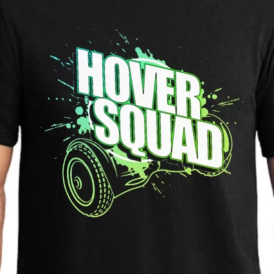 Hover Squad Cool Green Gyro Hoverboard Lover Pajama Set