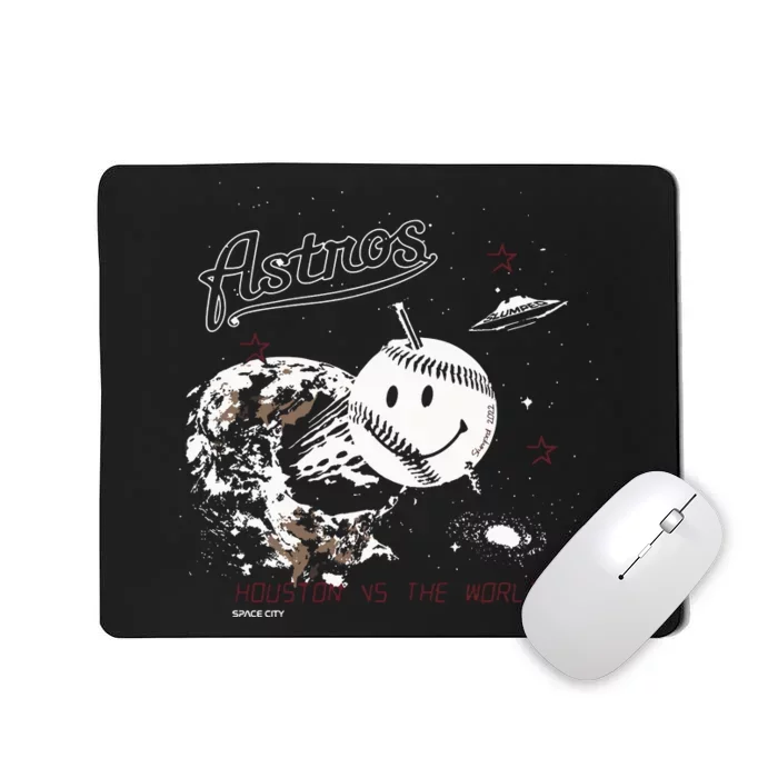 Houston Space City Baseball Mousepad