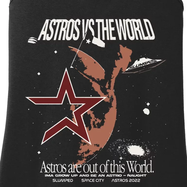 Houston Space City Baseball The World Ladies Essential Tank