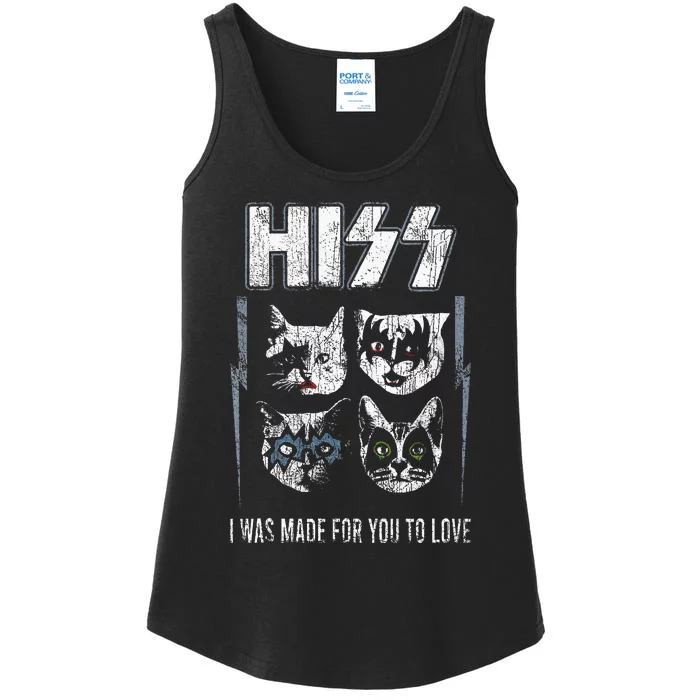 Hissing Stone Cats Ladies Essential Tank