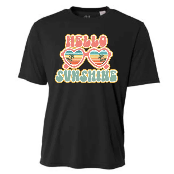 Hello Sunshine Cool Summer Sunglasses Cooling Performance Crew T-Shirt