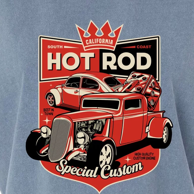 Hotrod Special Custom Garment-Dyed Women's Muscle Tee