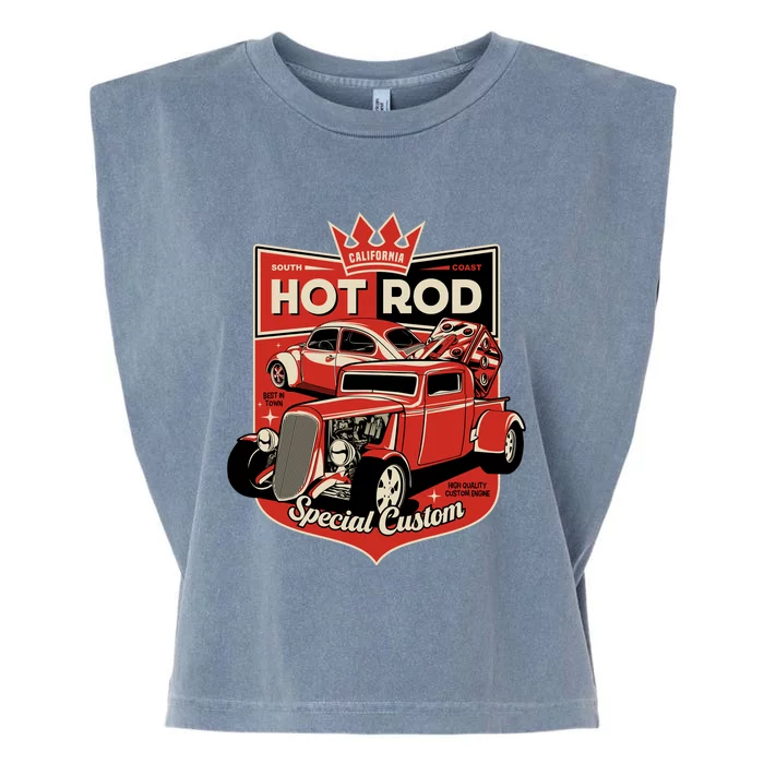 Hotrod Special Custom Garment-Dyed Women's Muscle Tee