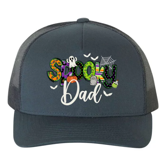 Halloween Spooky Dad Funny Family Matching Yupoong Adult 5-Panel Trucker Hat