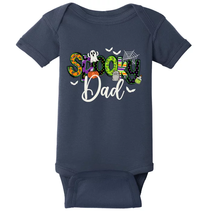 Halloween Spooky Dad Funny Family Matching Baby Bodysuit