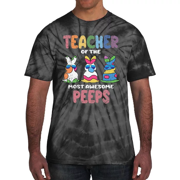 Helping Students Dream Big School Counselor Week Boho Floral Tie-Dye T-Shirt