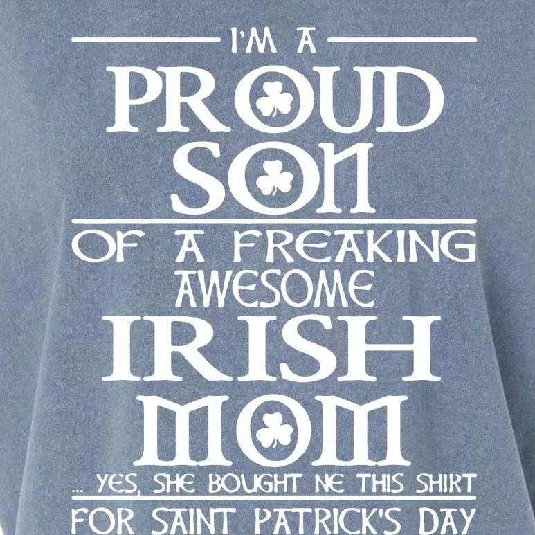 Happy St.Patricks Day Proud Son Of A Garment-Dyed Women's Muscle Tee