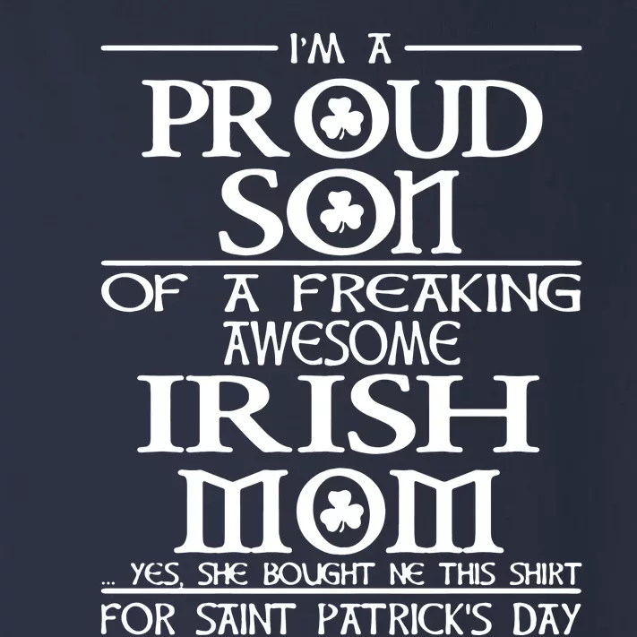 Happy St.Patricks Day Proud Son Of A Toddler Long Sleeve Shirt