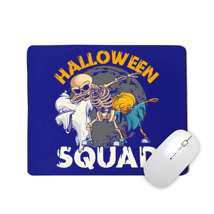 Halloween Squad Dabbing Skeleton Zombie Scary Pumpkin Gift Mousepad